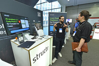 Die Structr GmbH auf der Partnerausstellung. Structr entwickelt eine offene Low-Code-Plattform mit nativer Graphdatenbank und KI-Integration.